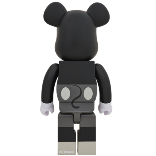 Оригинальная большая фигурка Bearbrick x Disney Mickey Mouse B&W Version 1000% Multi - 70см