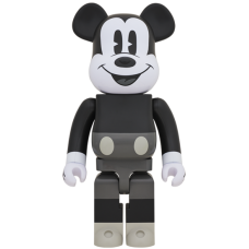Большая фигурка (70см) Bearbrick x Disney Mickey Mouse B&W Version 1000% Multi
