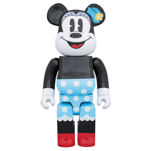 Оригинальная большая фигурка Bearbrick x Disney Minnie Mouse 1000% Multi - 70см