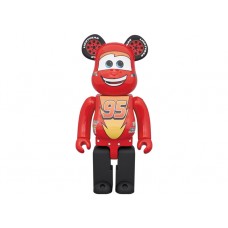 Большая фигурка (70см) Bearbrick x Disney Pixar Lightning McQueen 1000% Red