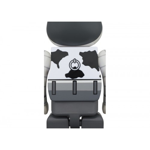 Оригинальная большая фигурка Bearbrick x Disney Woody 1000% B&W Ver. - 70см