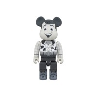 Большая фигурка (70см) Bearbrick x Disney Woody 1000% B&W Ver.