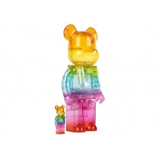 Bearbrick x Emotionally Unavailable Gradient Heart 100% & 400% Set Multi