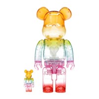 Bearbrick x Emotionally Unavailable Gradient Heart 100% & 400% Set Multi