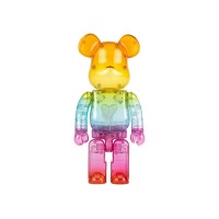Bearbrick x Emotionally Unavailable Gradient Heart 1000% Multi