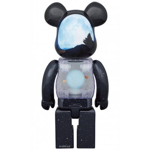 Оригинальный набор фигурок Bearbrick x E.T. Light Up Ver. 100% & 400% Set - 7см и 28см