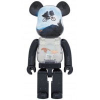 Большая фигурка (70см) Bearbrick x E.T. Light Up Ver. 1000%
