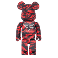 Набор фигурок (7см и 28см) Bearbrick x Faze Clan 100% & 400% Set