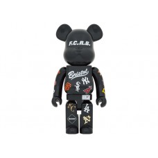 Большая фигурка (70см) Bearbrick x F.C.R.B. x MLB (Team Logos) 1000%