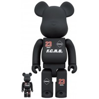 Набор фигурок (7см и 28см) Bearbrick x F.C.R.B. x SOPH. TOKYO 23 100% & 400% Set