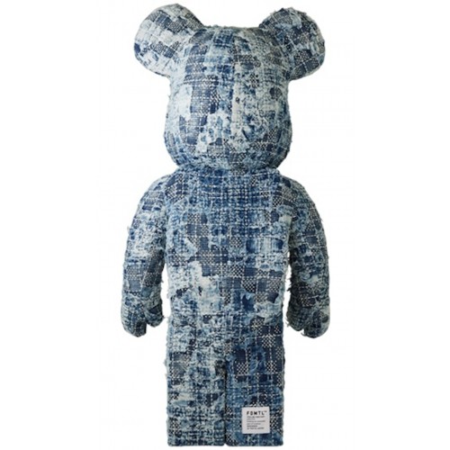 Оригинальная большая фигурка Bearbrick x FDMTL BORO 1000% - 70см