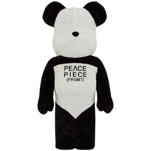 Оригинальная большая фигурка Bearbrick x Fragment Panda 1000% - 70см