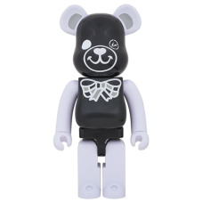 Большая фигурка (70см) Bearbrick x Freemasonry x Fragment 1000% Black