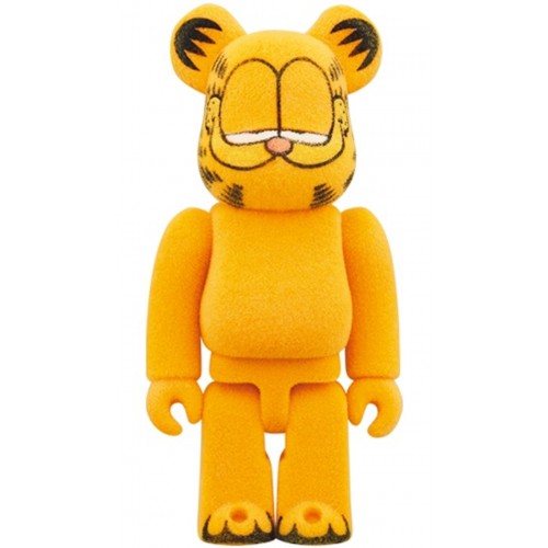 Оригинальный набор фигурок Bearbrick x Garfield Flocky Ver. 100% & 400% Set - 7см и 28см