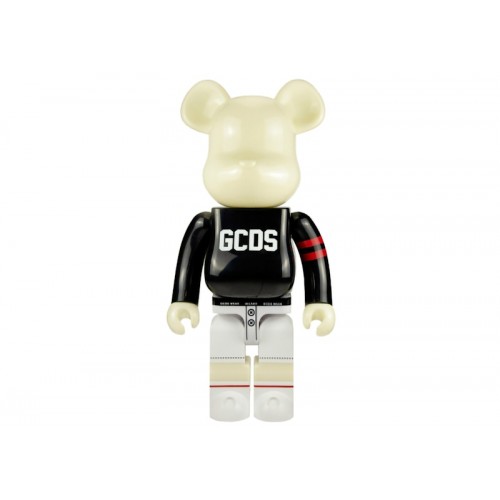 Оригинальная большая фигурка Bearbrick x GCDS 1000% Black - 70см