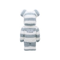 Bearbrick x Gelato Pique Pajamas 1000% White/Blue