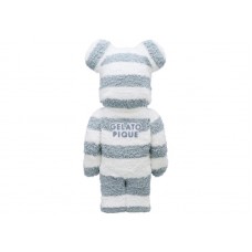 Bearbrick x Gelato Pique Pajamas 1000% White/Blue