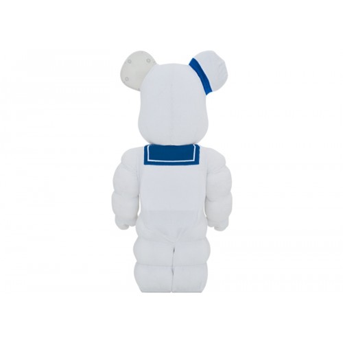 Оригинальная большая фигурка Bearbrick x Ghostbusters Stay Puft Marshmallow Man Costume Version 1000% - 70см