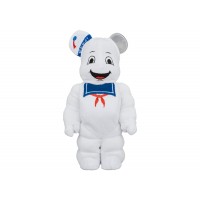 Фигурка (28см) Bearbrick x Ghostbusters Stay Puft Marshmallow Man Costume Version 400%