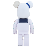 Bearbrick x Ghostbusters Stay Puft Marshmellow Man Angry Face 1000% White