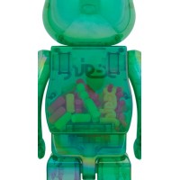 Bearbrick X-Girl Clear Green Ver. 1000%