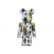 Bearbrick x Grateful Dead (Dancing Bear) 100% & 400% Set
