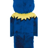 Bearbrick x Grateful Dead Dancing Bear Costume Ver. 1000% Blue