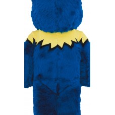 Bearbrick x Grateful Dead Dancing Bear Costume Ver. 1000% Blue