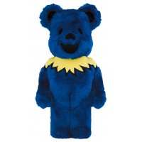 Bearbrick x Grateful Dead Dancing Bear Costume Ver. 1000% Blue