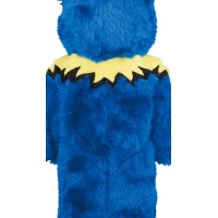 Bearbrick x Grateful Dead Dancing Bear Costume Ver. 400% Blue
