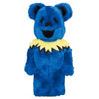 Фигурка (28см) Bearbrick x Grateful Dead Dancing Bear Costume Ver. 400% Blue