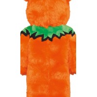 Bearbrick x Grateful Dead Dancing Bear Costume Ver. 400% Orange