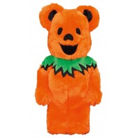 Фигурка (28см) Bearbrick x Grateful Dead Dancing Bear Costume Ver. 400% Orange