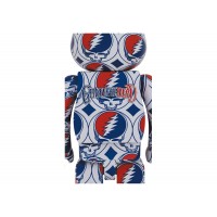 Bearbrick x Grateful Dead (Steal Your Face) 1000%
