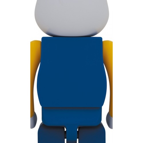 Оригинальная большая фигурка Bearbrick x Hello Kitty (Blue Overalls Version) 1000% - 70см