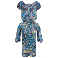 Bearbrick x Jackson Pollack Studio 1000% Multi