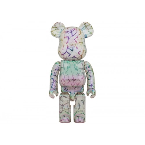 Оригинальная большая фигурка Bearbrick x Jimmy Choo x Eric Haze Curated By: Poggy 1000% Light Up - 70см