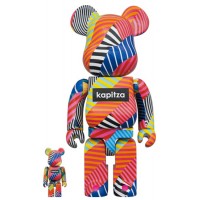 Набор фигурок (7см и 28см) Bearbrick x kapitza Lollipop 100% & 400% Set