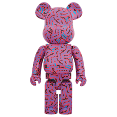 Большая фигурка (70см) Bearbrick x Keith Haring #2 1000% Multi