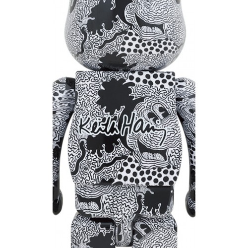 Оригинальная большая фигурка Bearbrick x Keith Haring x Disney Mickey Mouse 1000% - 70см