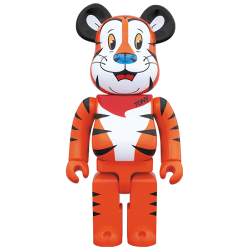 Оригинальная большая фигурка Bearbrick x Kelloggs Tony The Tiger 1000% Multi - 70см