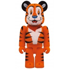 Bearbrick x Kelloggs Tony the Tiger Flocky Ver. 100% & 400% Set