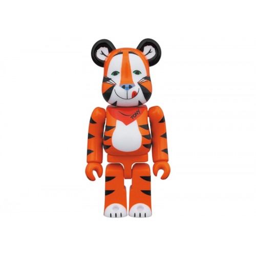 Оригинальный набор фигурок Bearbrick x Kelloggs Tony The Tiger Vintage Ver. 100% & 400% Set - 7см и 28см