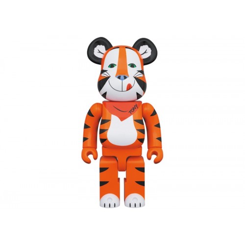 Оригинальная большая фигурка Bearbrick x Kelloggs Tony The Tiger Vintage Ver. 1000% - 70см