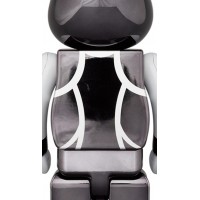 Bearbrick x KISS Catman 100% & 400% Set Chrome Ver.
