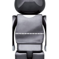 Bearbrick x KISS Star Child 100% & 400% Set Chrome Ver.