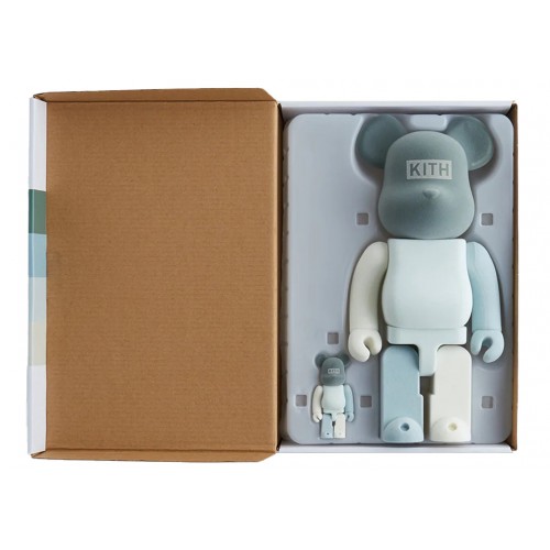 Оригинальный набор фигурок Bearbrick x Kith 100% & 400% Set Harbour - 7см и 28см