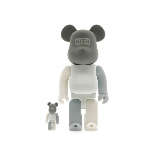 Оригинальный набор фигурок Bearbrick x Kith 100% & 400% Set Harbour - 7см и 28см