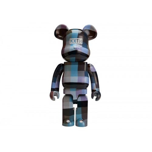 Оригинальная большая фигурка Bearbrick x Kith Palette 10-Year Anniversary 1000% Multi - 70см