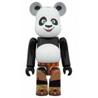 Bearbrick x Kung Fu Panda 100% & 400% Set